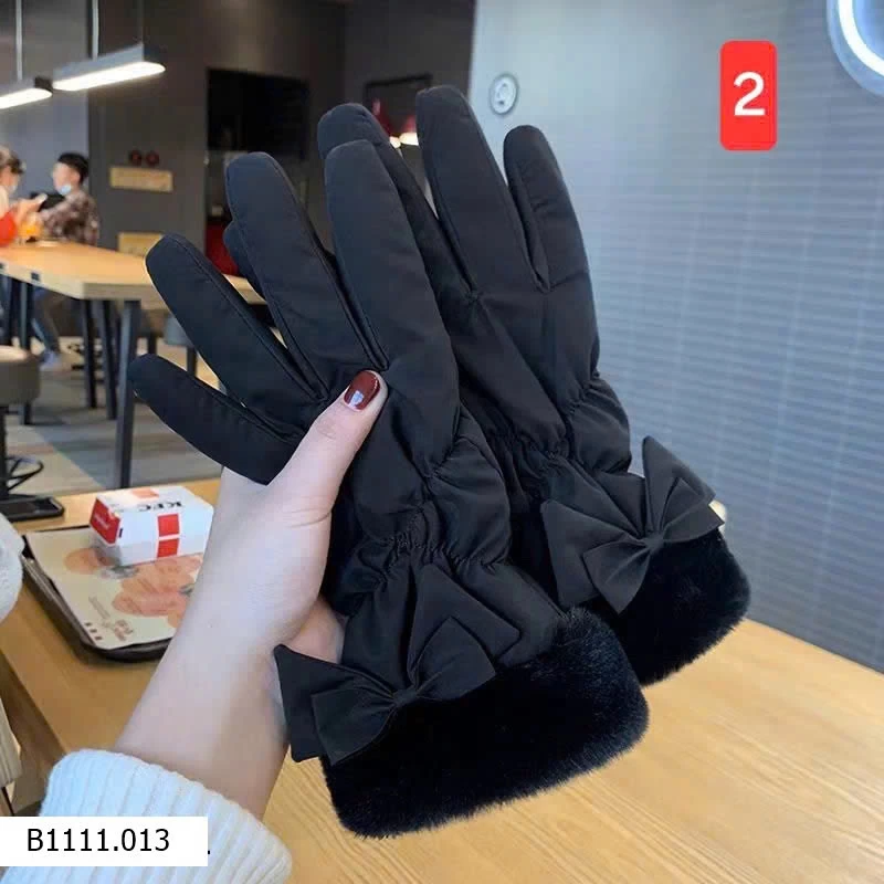 GĂNG TAY NỮ LÓT LÔNG  Giá sỉ 60k