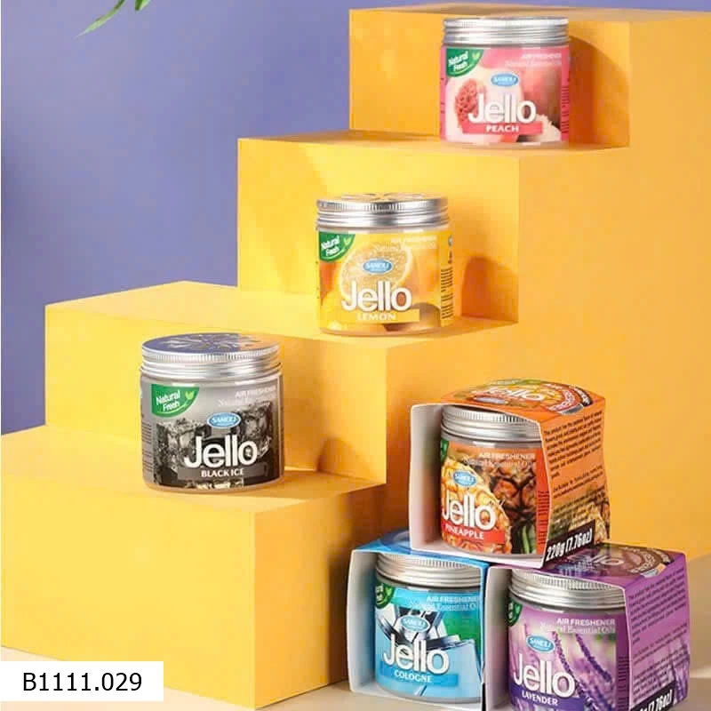 SÁP THƠM JELLO  Giá sỉ 95k/set 3 hũ