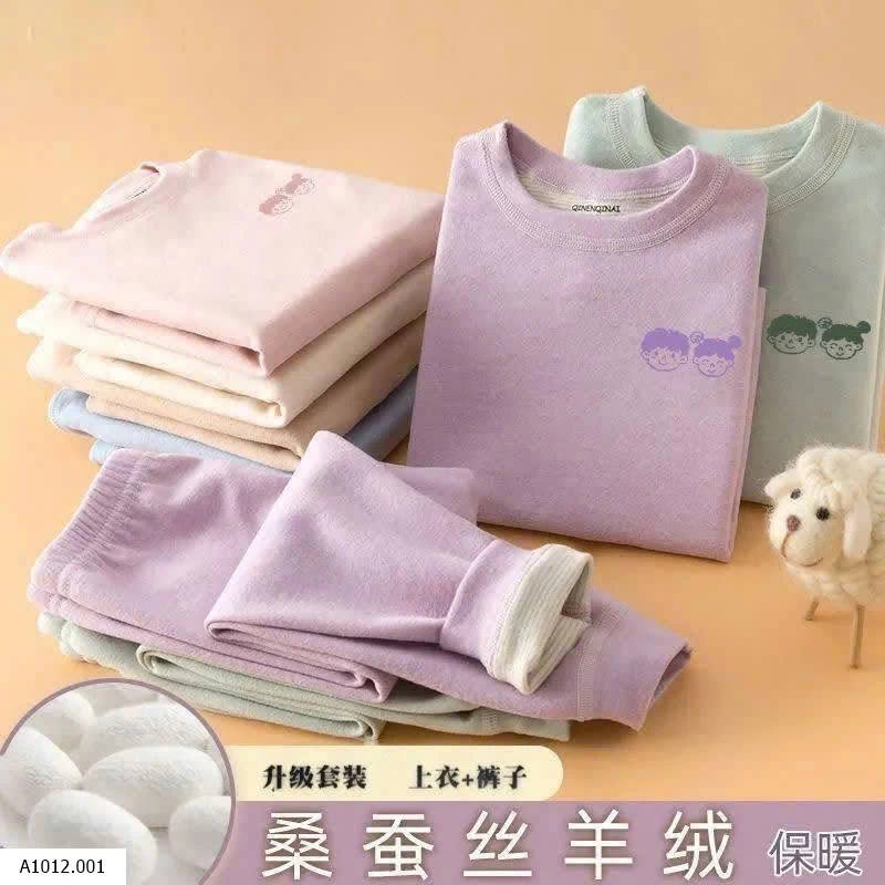 BỘ NỈ LÔNG CỪU PHA LỤA TẰM Giá sỉ 90k