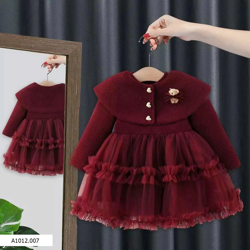 VÁY CHOÀNG ĐỎ BG QCCC Giá sỉ 205k