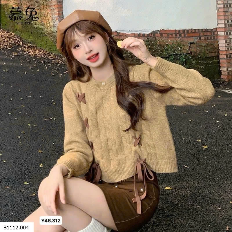 ÁO LEN ĐAN DÂY MUTU Giá sỉ 320k