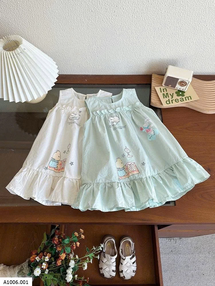 Váy thô họa tiết   Sỉ 115k
