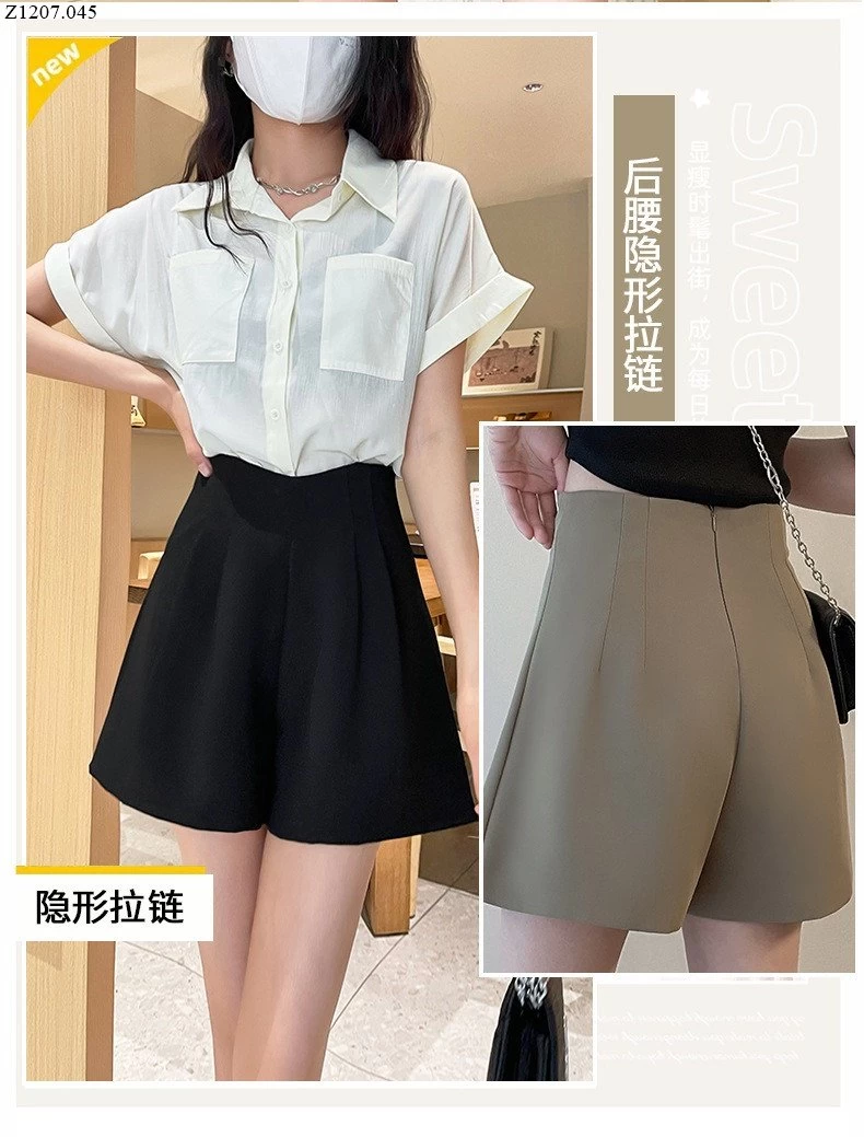 QUẦN SHORT VẢI NỮ Sỉ  106k