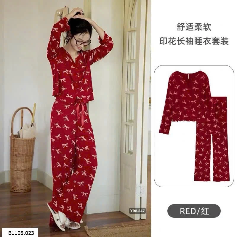 Set đồ ngủ dài tay cho ce  Sỉ 135k
