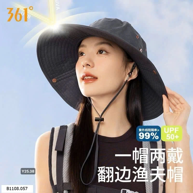 Mũ rộng vành 361   Sỉ 82k/1 chiếc