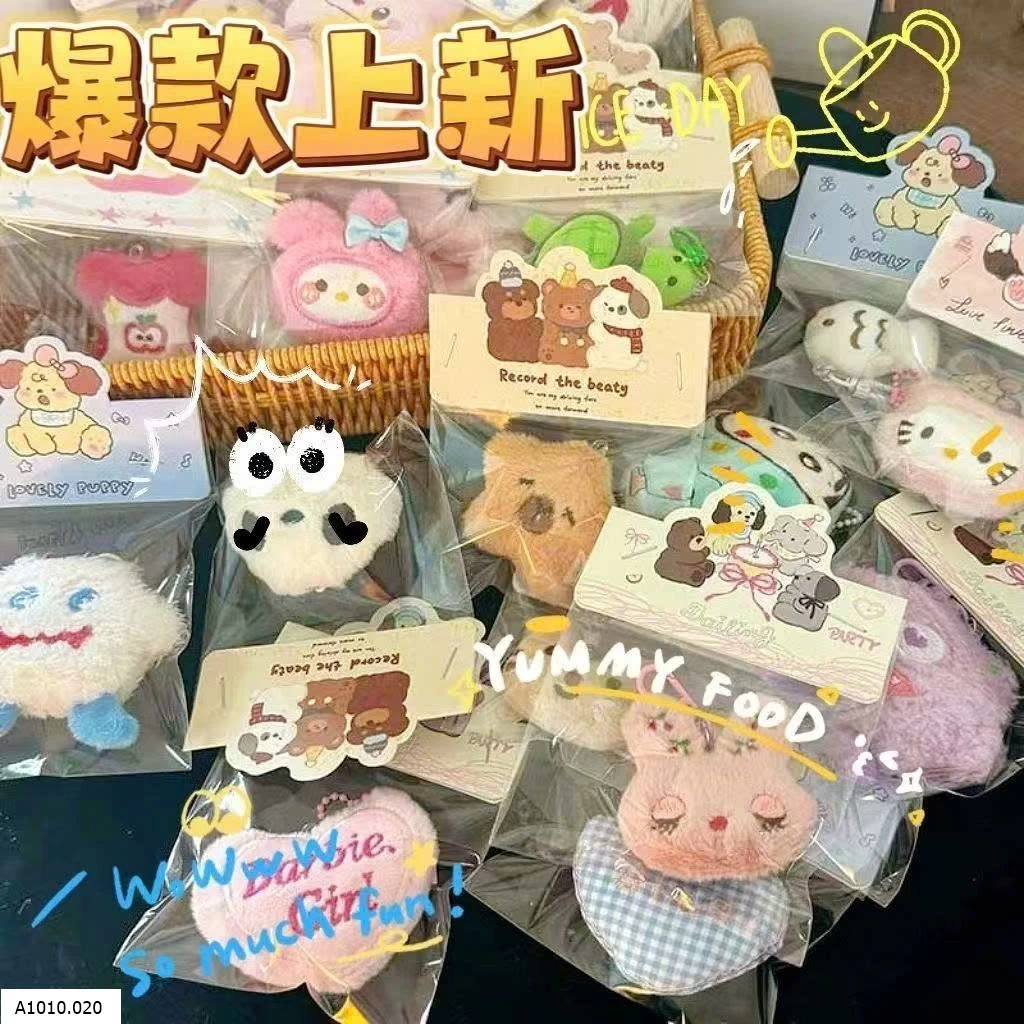 SET 20 THÚ BÔNG   Giá sỉ 95k/combo 20 con mẫu ngẫu nhiên