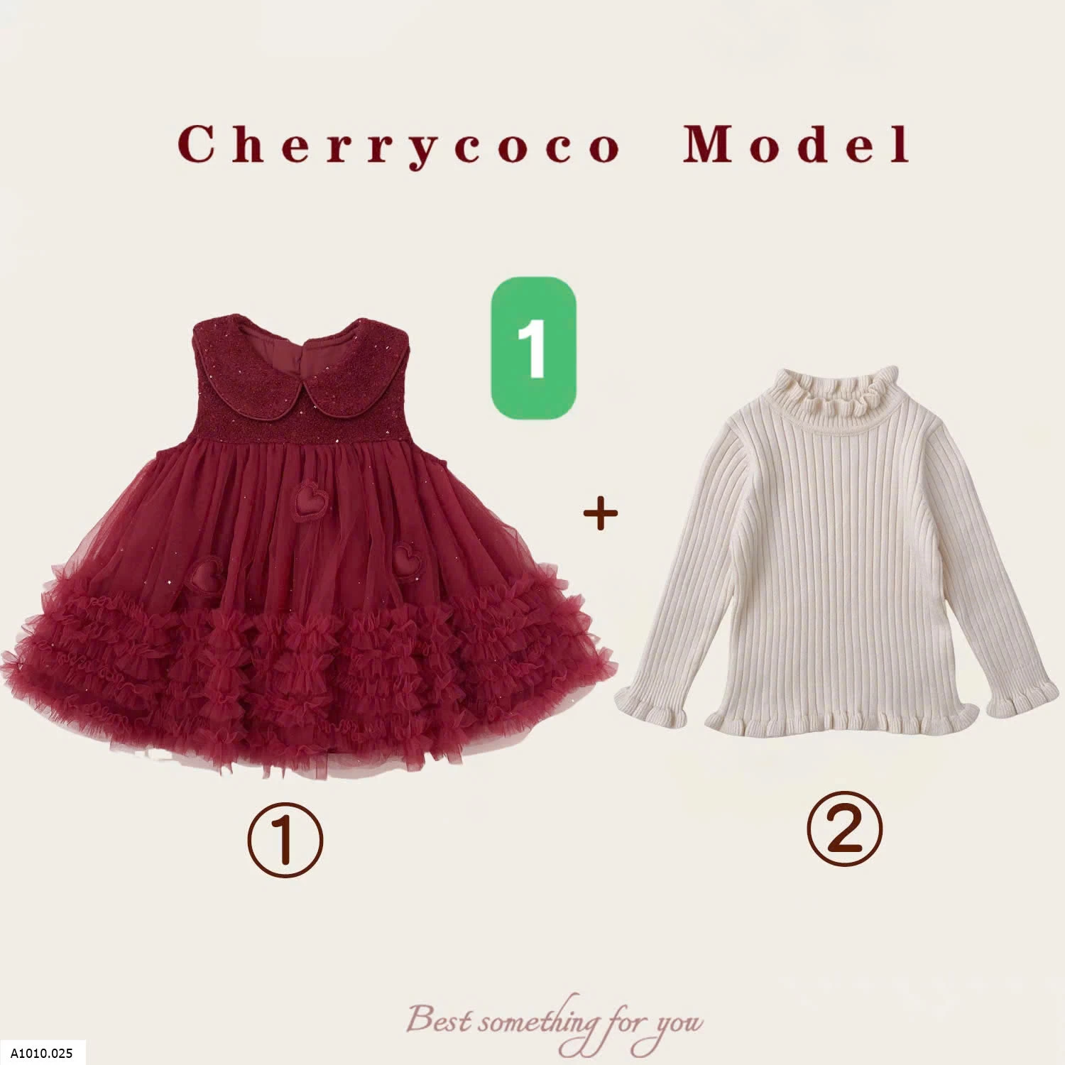 SET VÁY CÔNG CHÚA CHERRYCOCO  Giá sỉ 310k