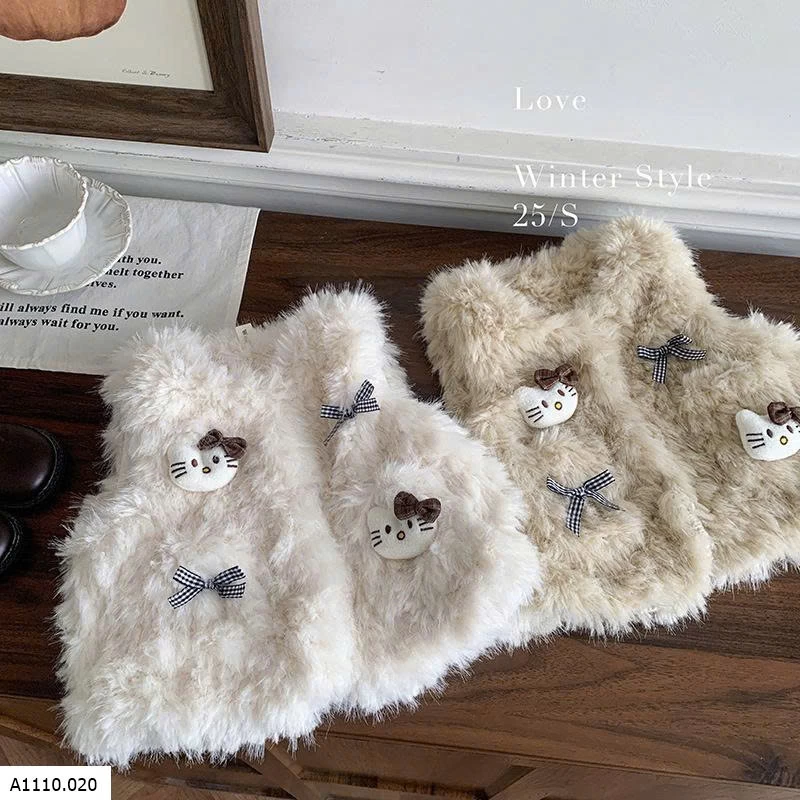 ÁO GILE LÔNG KITTY BG   Giá sỉ 180k