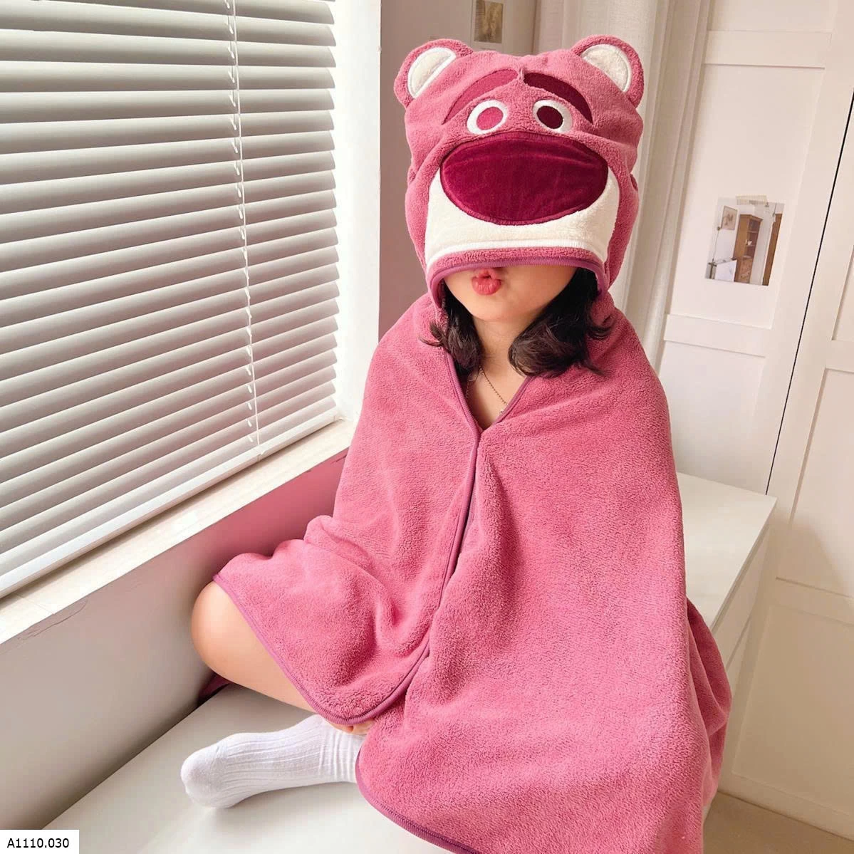 KHĂN CHOÀNG TẮM CUTE CHO BÉ   Giá sỉ 76k