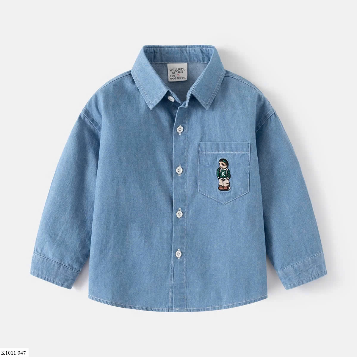 ÁO DENIM WELLKIDS Sỉ 126k