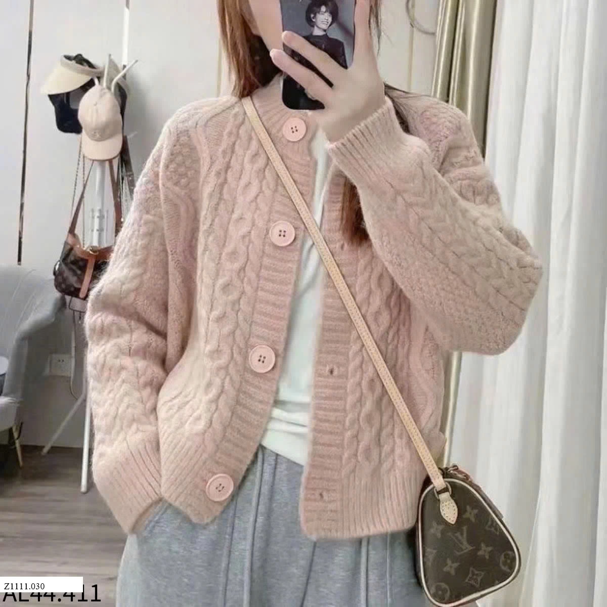 ÁO CARDIGAN LEN VÂN Sỉ 120k