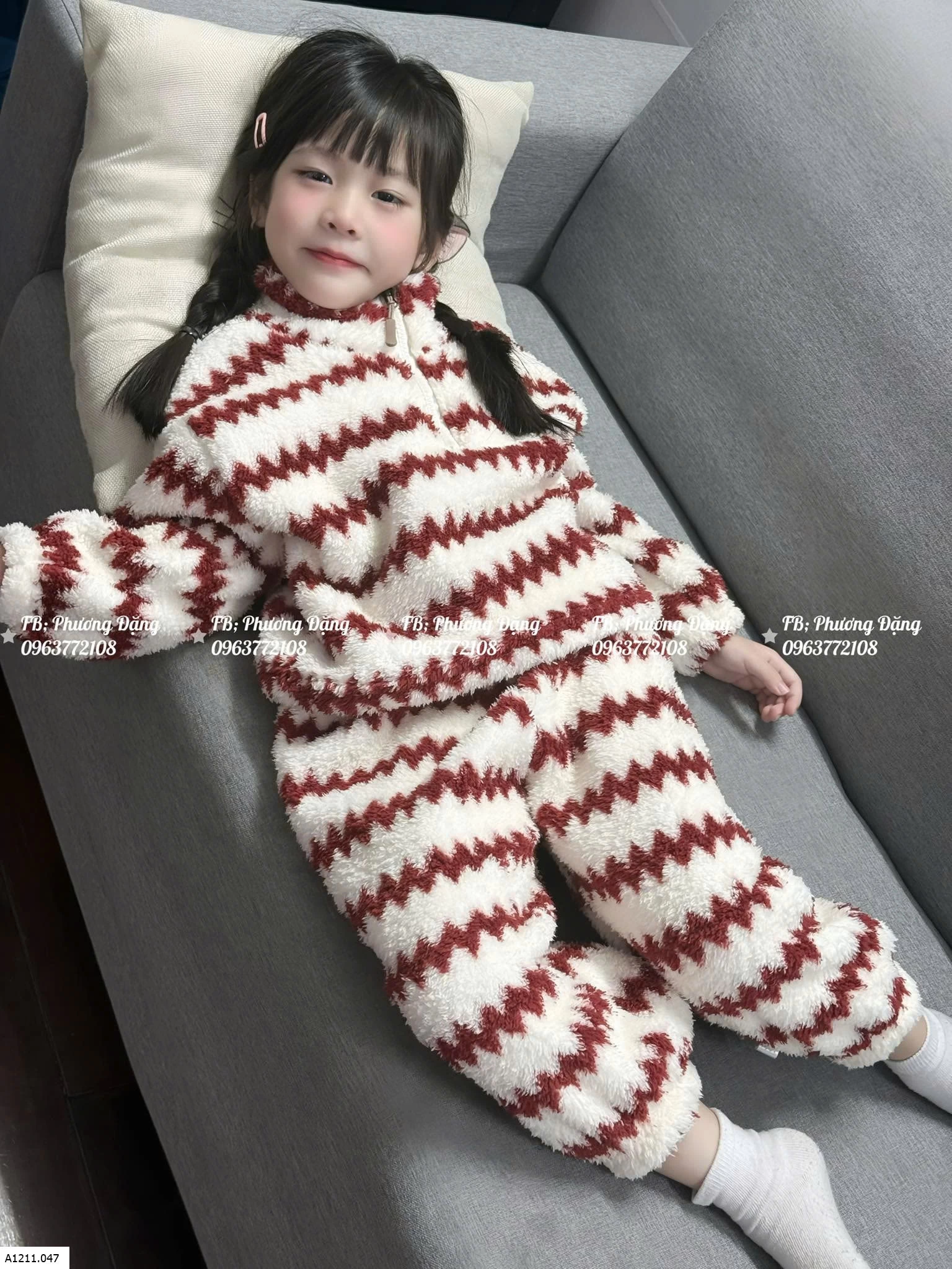 BỘ NỈ LÔNG KẺ SỌC KHÓA KÉO  Giá sỉ 80-120   110k 130-160  130k