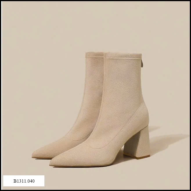 Guốc trụ da lộn mềm đẹp Giá sỉ 235k