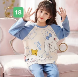 BỘ MẶC NHÀ COTTON BÉ GÁI Giá sỉ như sau: sz 8-16: 143k  sz S-XL: 176k 