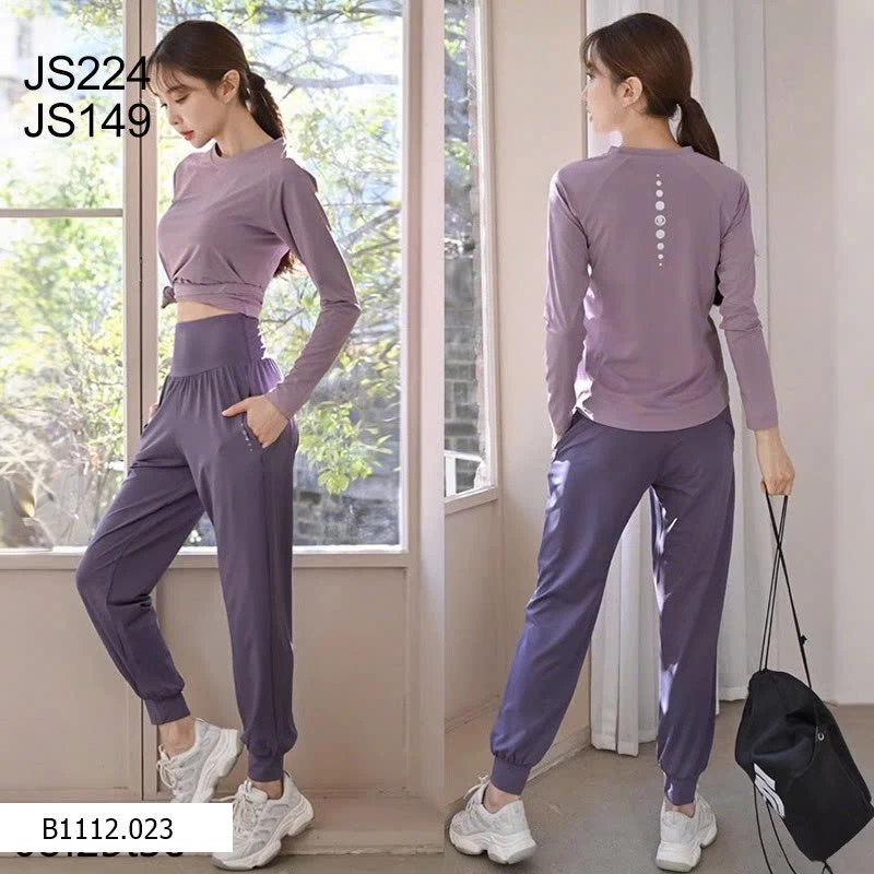 SET BỘ TẬP TONE TÍM QCCC Giá sỉ 200k