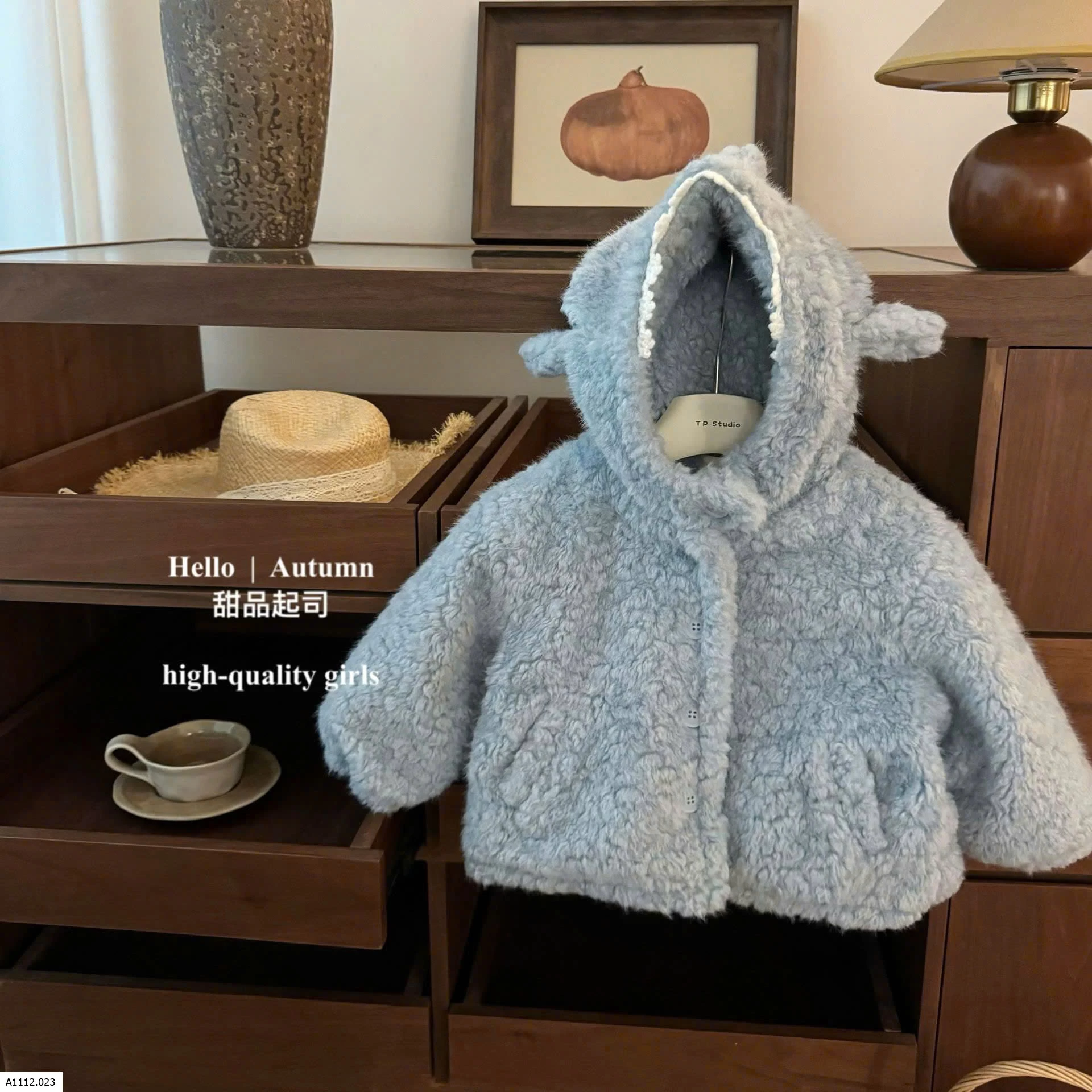 ÁO KHOÁC LÔNG CÁ MẬP Giá sỉ 342k