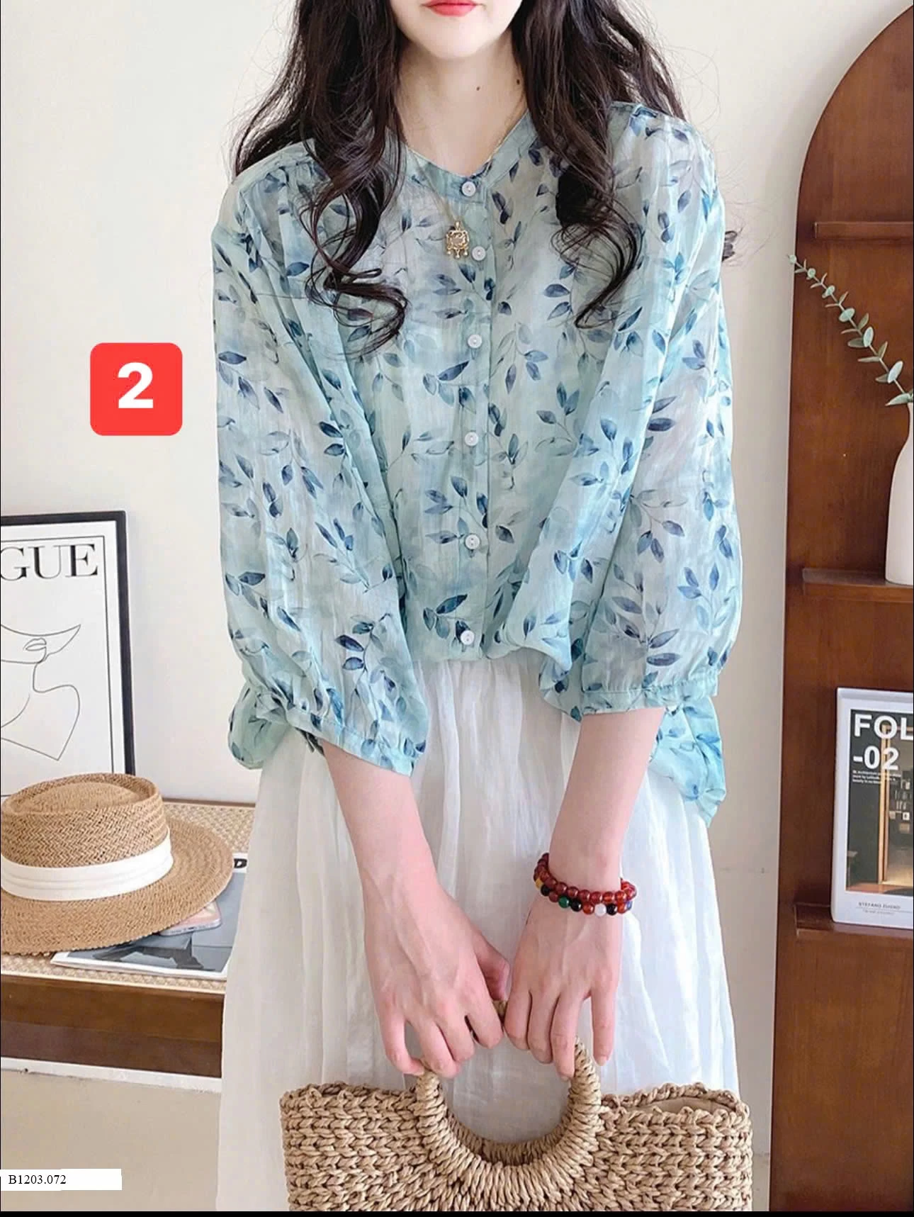 ÁO SƠ MI HOA   Sỉ 85k