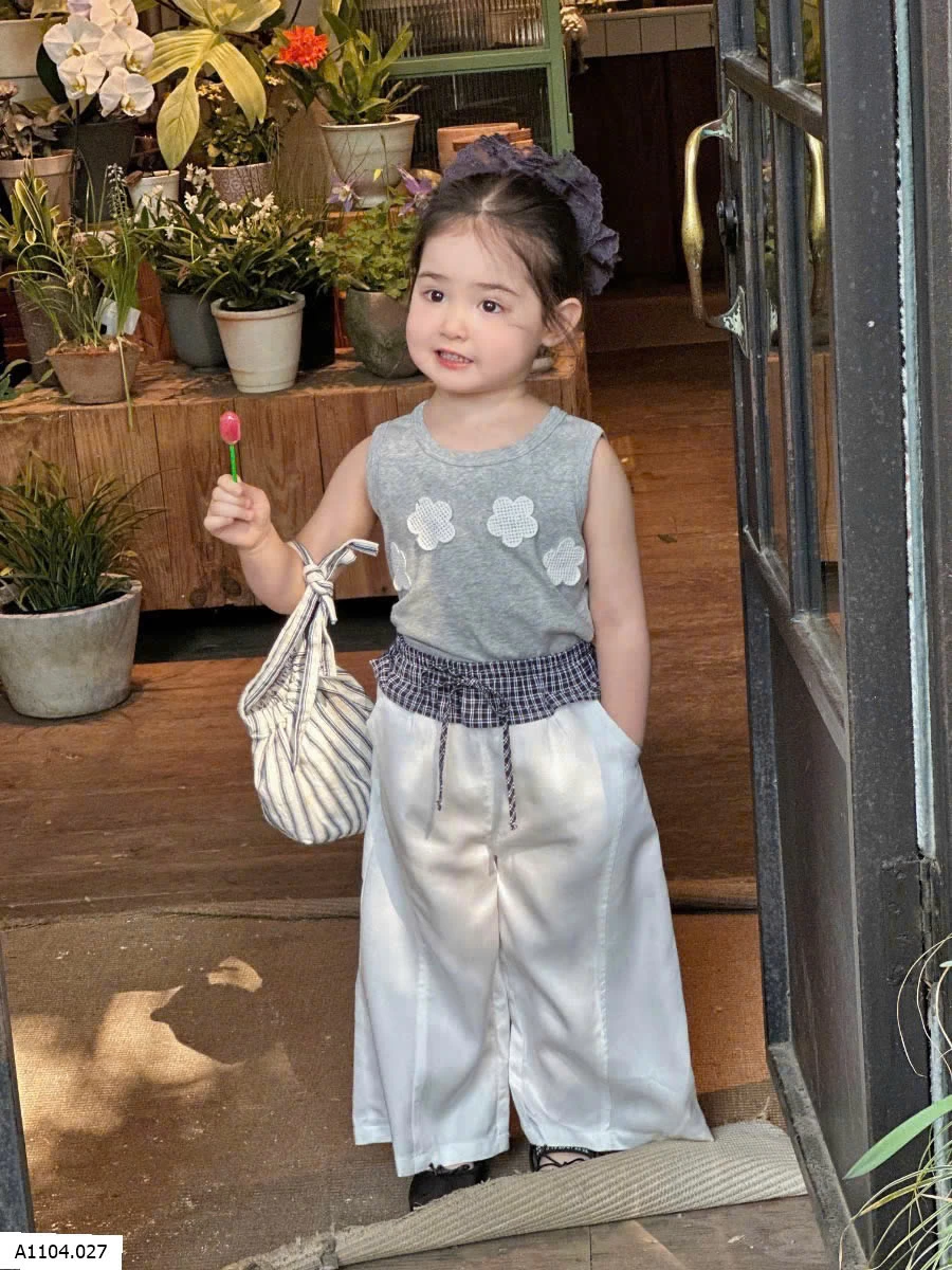 SET ÁO BA LỖ MIX QUẦN ỐNG RỘNG Áo: 75k  Quần: 141k 