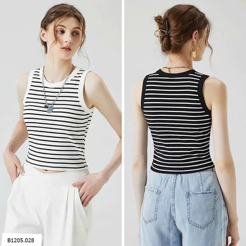 ÁO KẺ SÁT NÁCH KÈM BRA   Sỉ 105k
