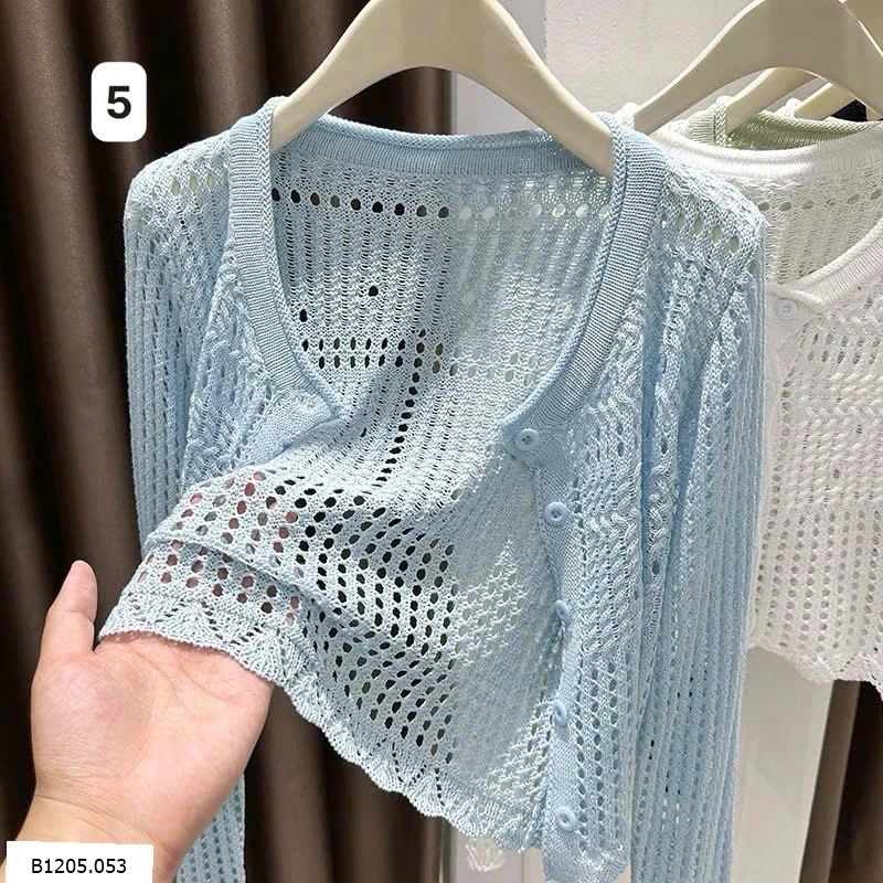  Cardigan lưới   Sỉ 105k 