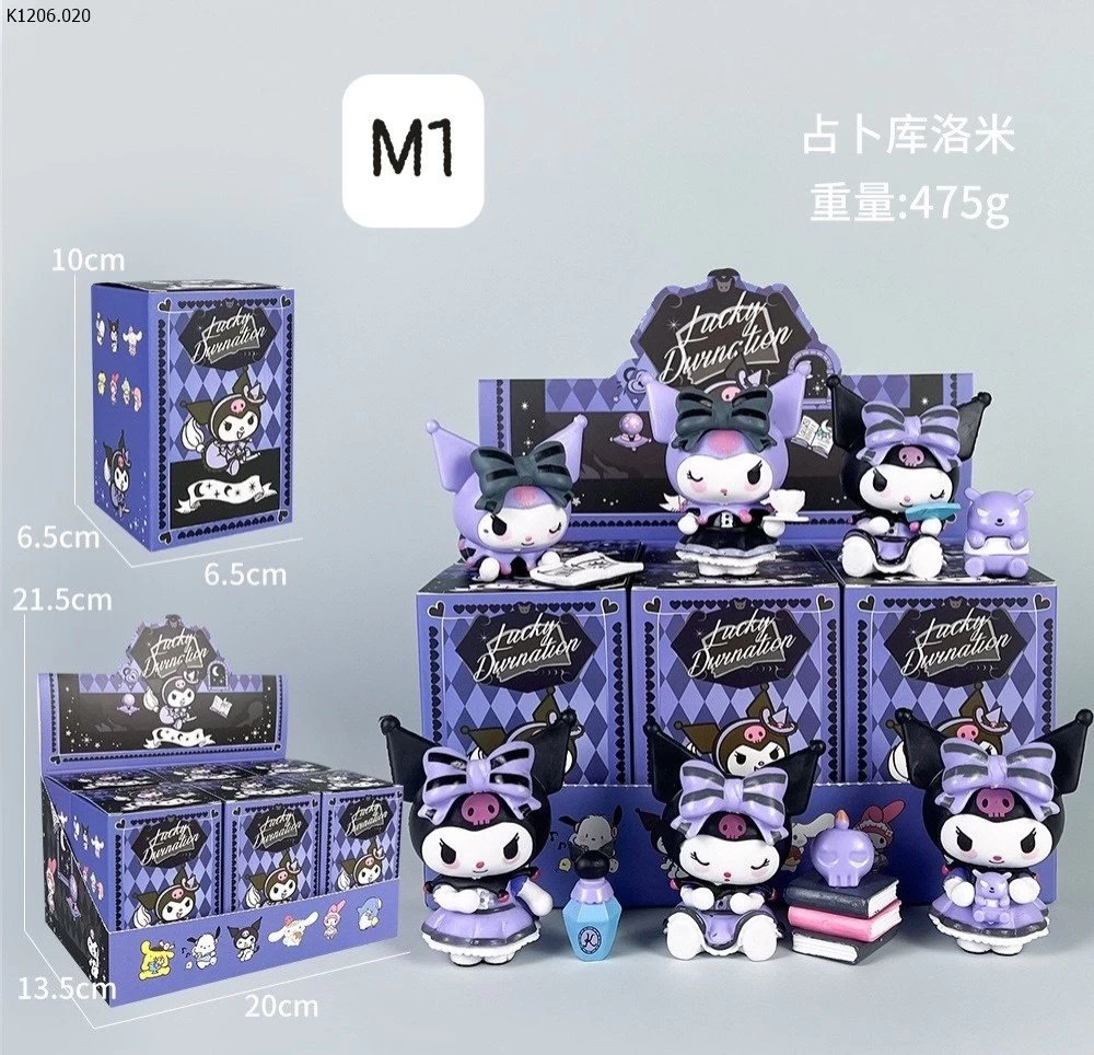 MÔ HÌNH KUROMI Sỉ 139k/ set 6 hộp như hình