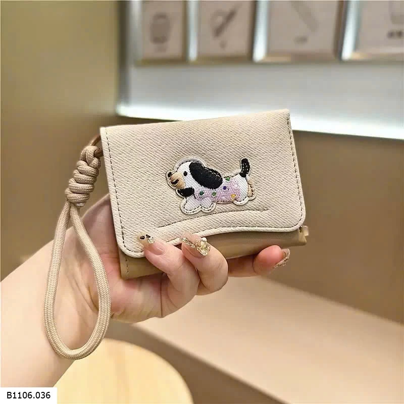 VÍ CẦM TAY HÌNH CÚN Sỉ 52k