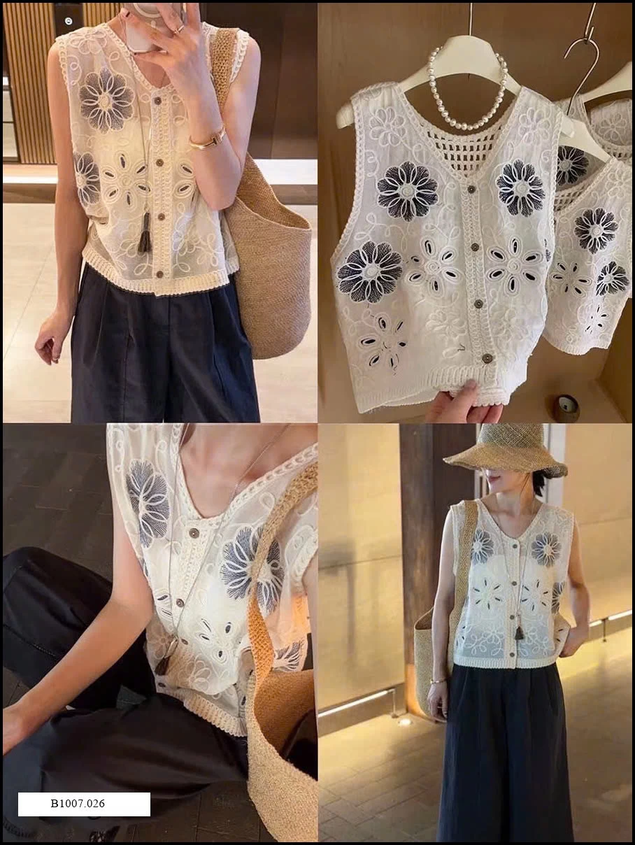 gile ren hoạ tiết vintage Sỉ giá 125k