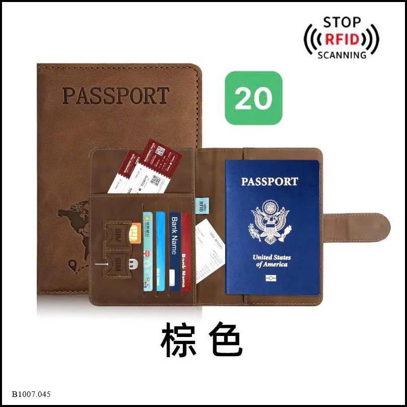 VÍ ĐỰNG PASSPORT Sỉ giá 40k