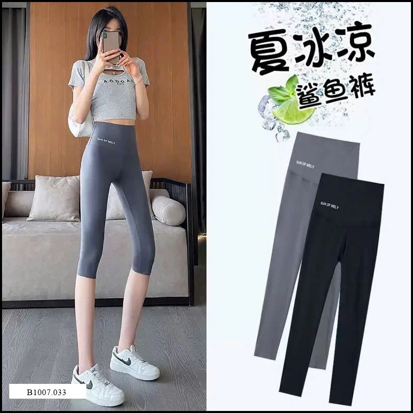 Quần legging dáng lỡ – gen bụng nhẹ, tôn dáng cực xinh  Sỉ giá 50k