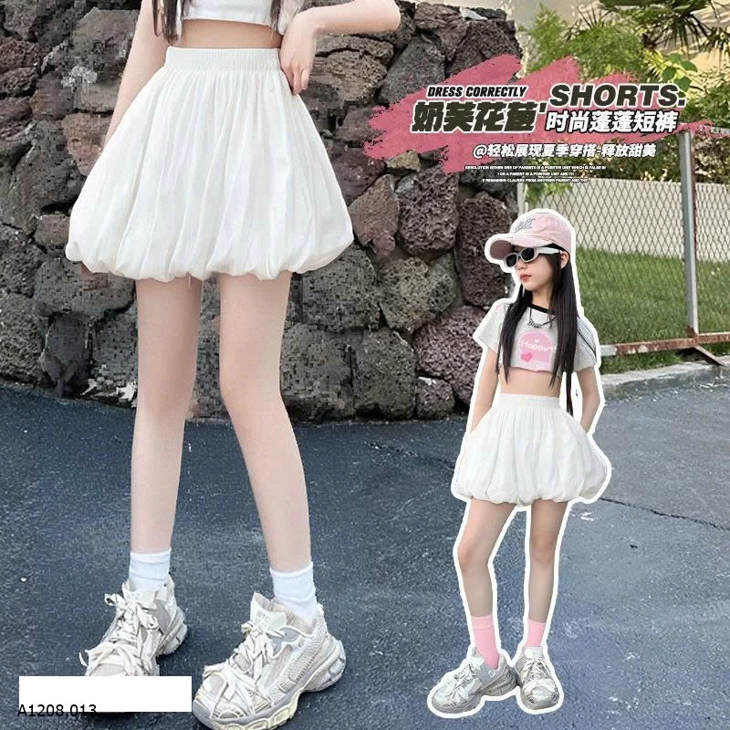  QUẦN  SHORT DÁNG BÍ CHO BÉ GÁI    Sỉ 120k