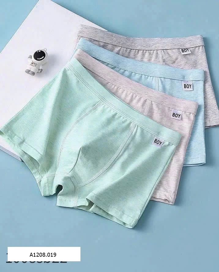 SET 4 QUẦN CHIP / SỊP Đùi BÉ TRAI  Sỉ  M-2XL: 95k/set 4c; 3XL-6XL: 110k/ set 4c