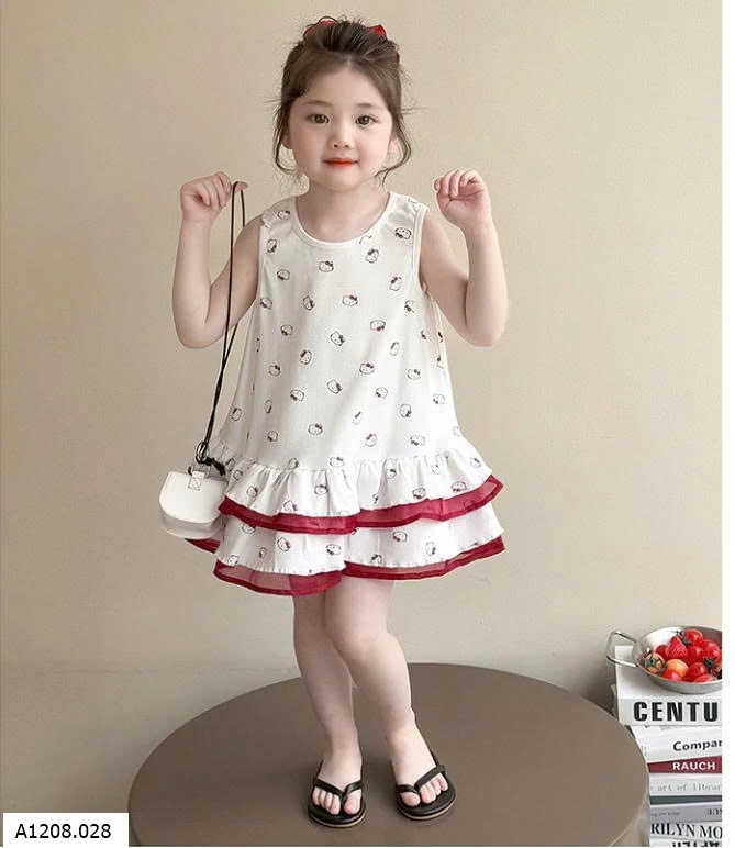 VÁY SÁT NÁCH HELLO KITTY  CHO BÉ GÁI   Sỉ 165k