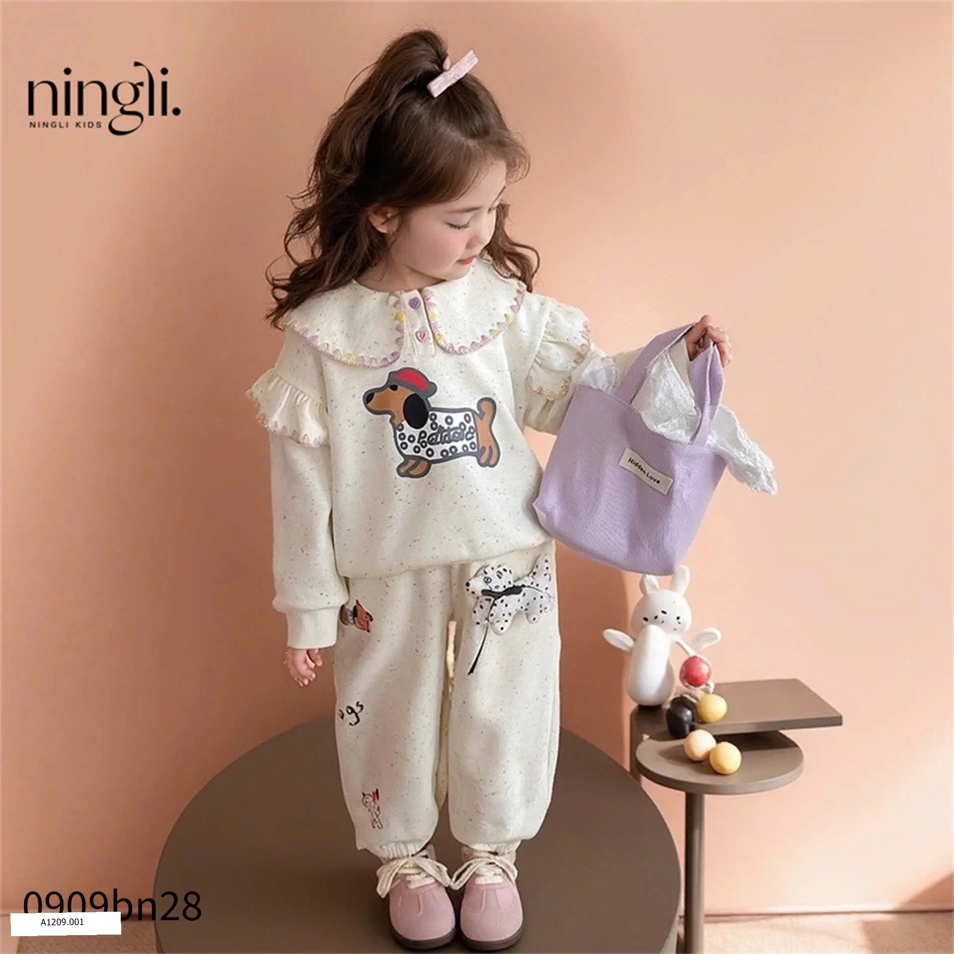 SET NỈ CỔ BÈO NINGLI  Giá sỉ205k 