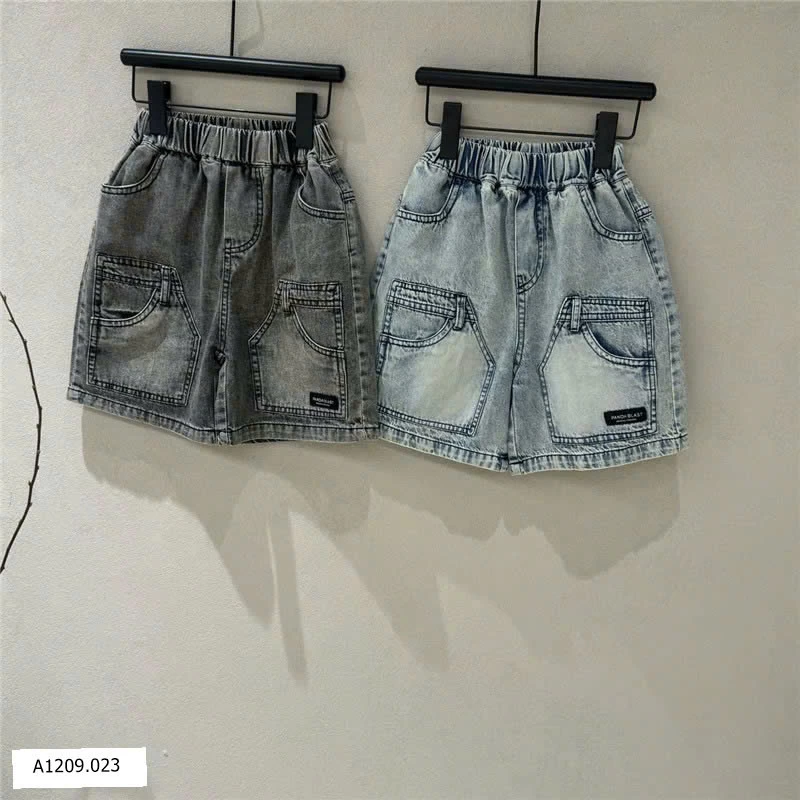 SHORT JEANS TÚI VIỀN NỔI  Giá sỉ 175k
