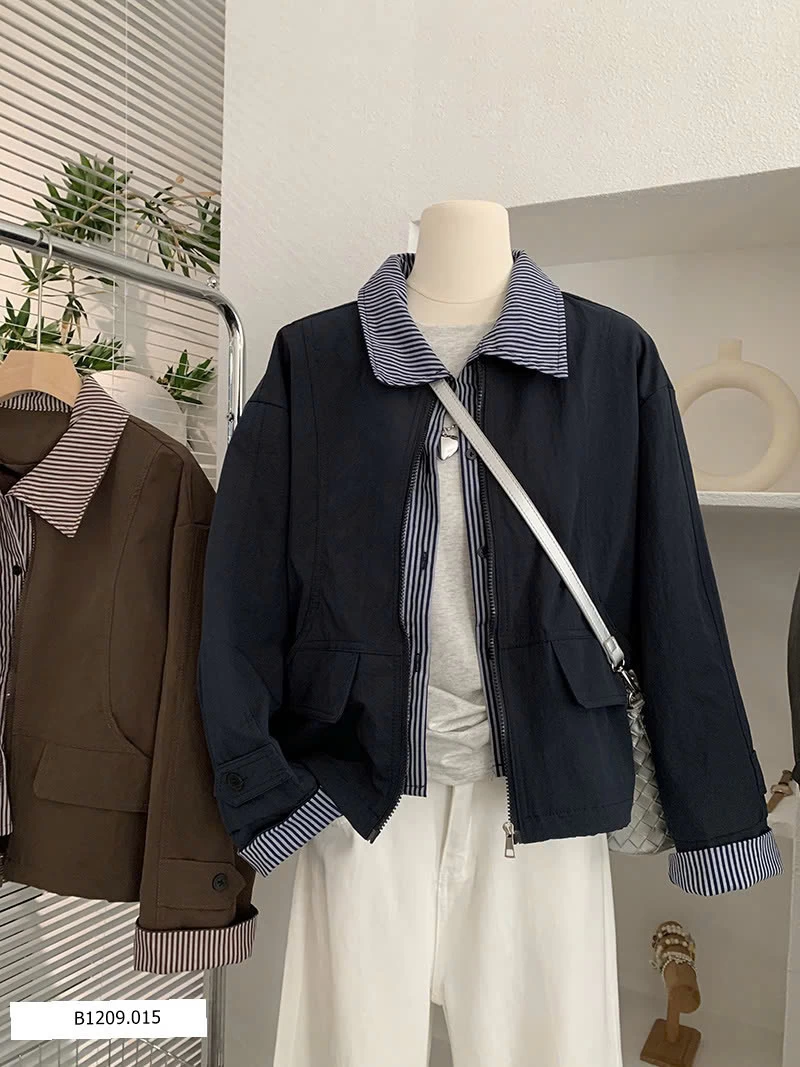 Áo khoác cổ POLO  Omalai  Giá sỉ 250k