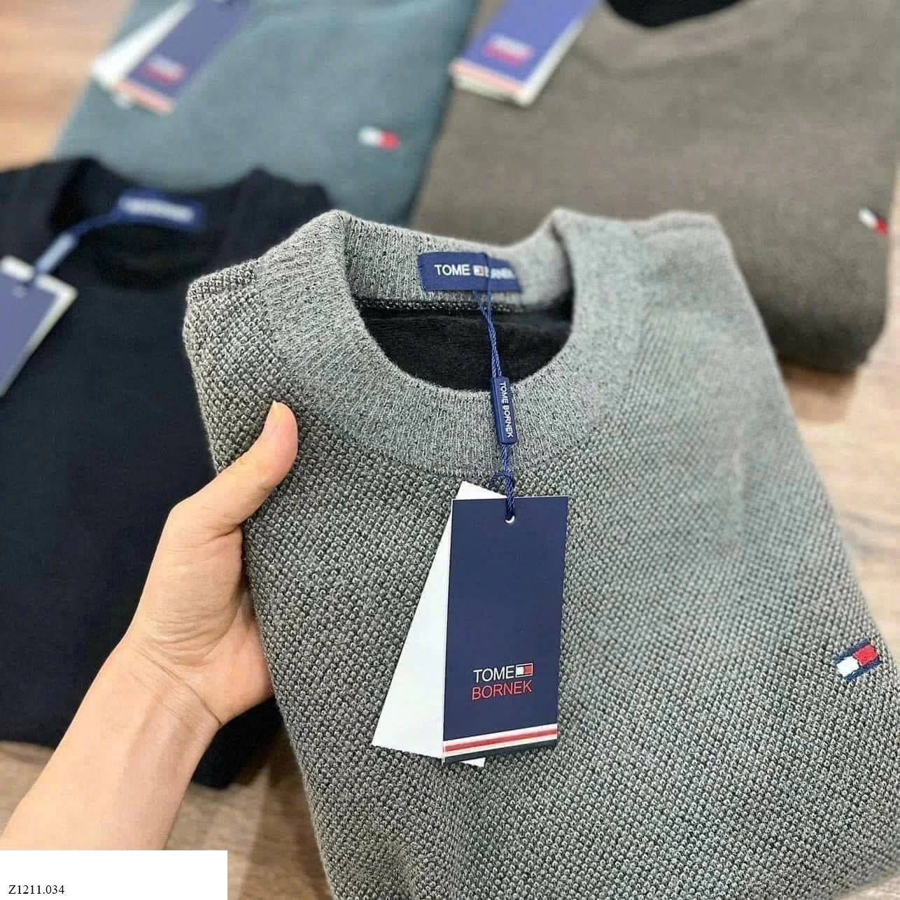 Áo len sweater hãng TOME BORNEK Sỉ 130k