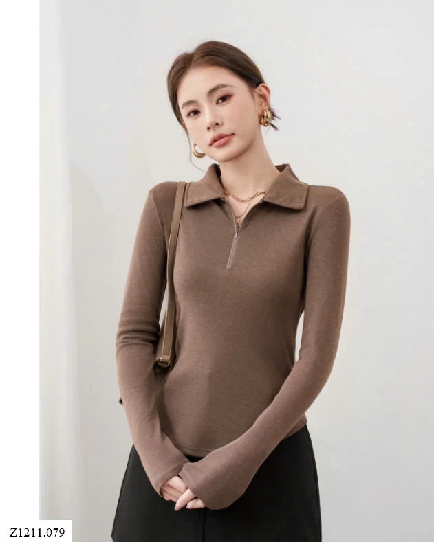 ÁO THUN CỔ POLO KÉO KHÓA Sỉ 102k