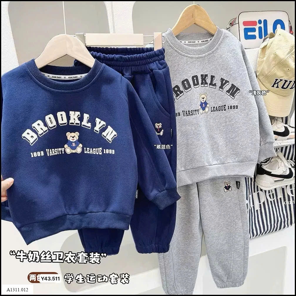 SET NỈ BÉ TRAI Giá sỉ 180k/set