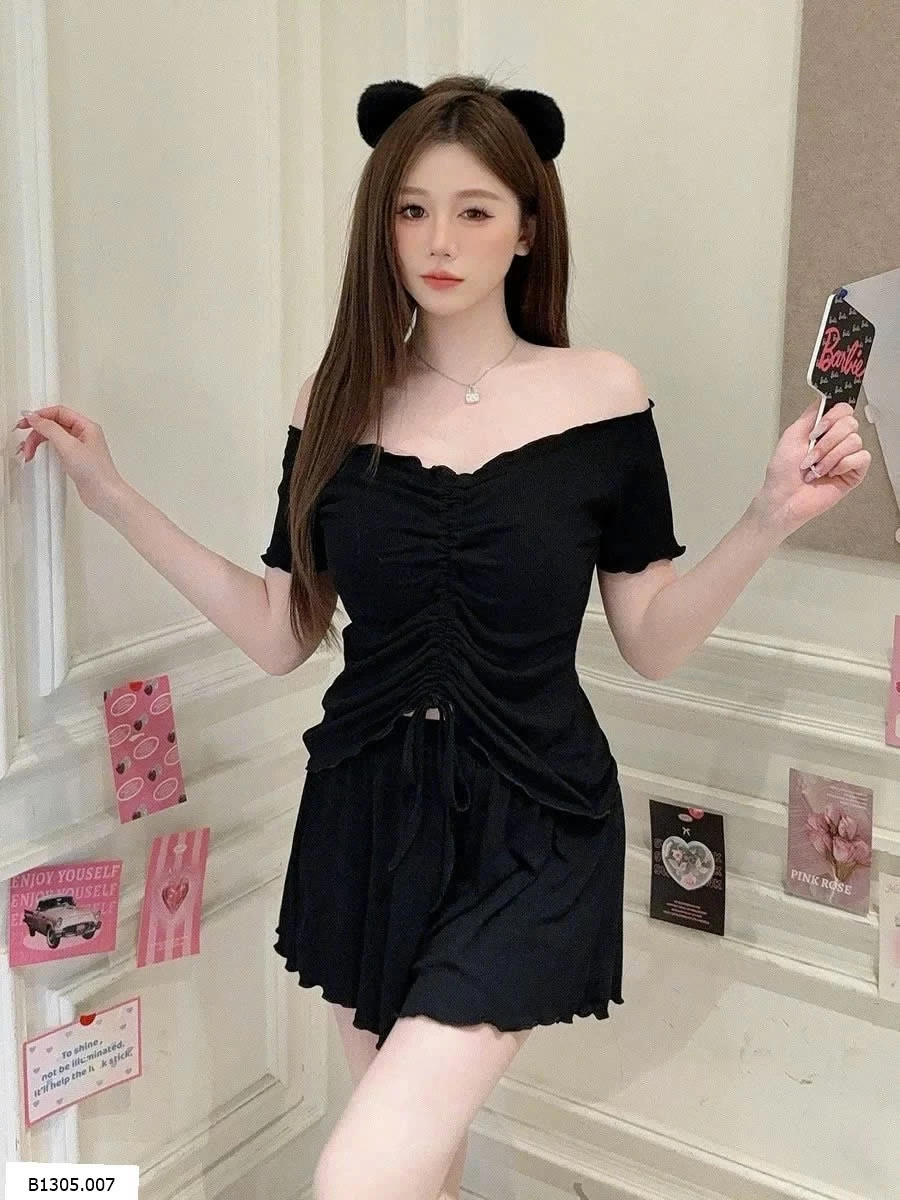 BỘ MẶC NHÀ KÈM ĐỆM NGỰC CHO NỮ  Sỉ 140k