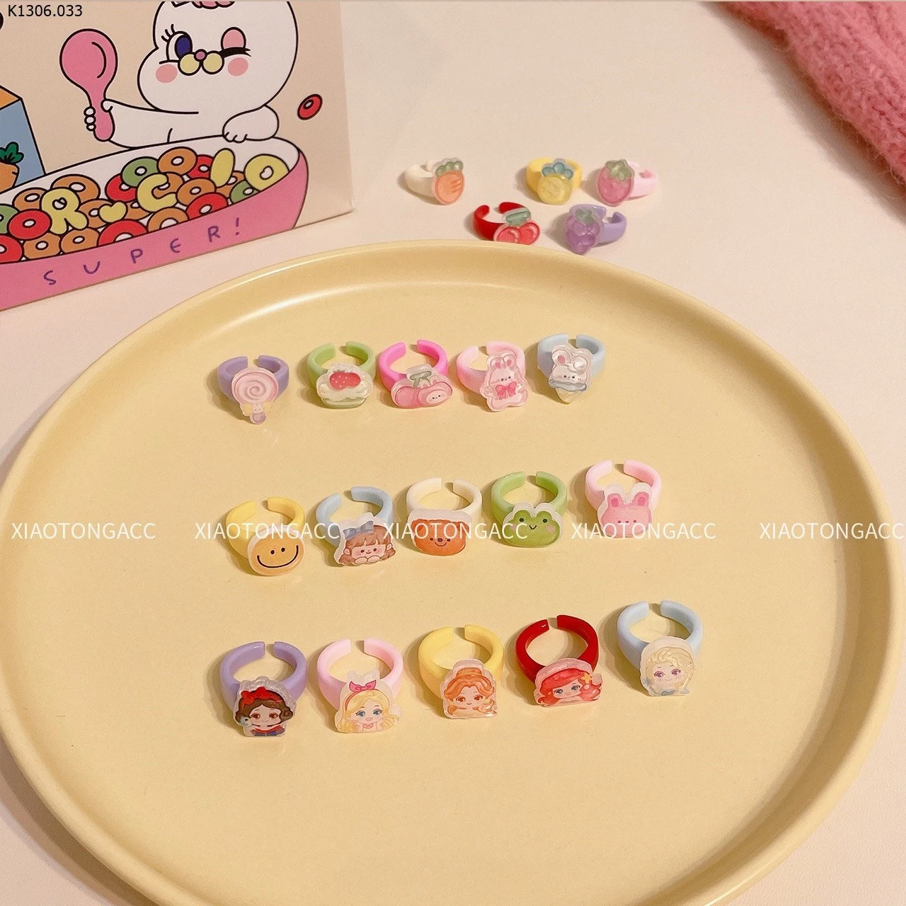 Set 5c nhẫn xinh  SỈ 35k/ set 5c