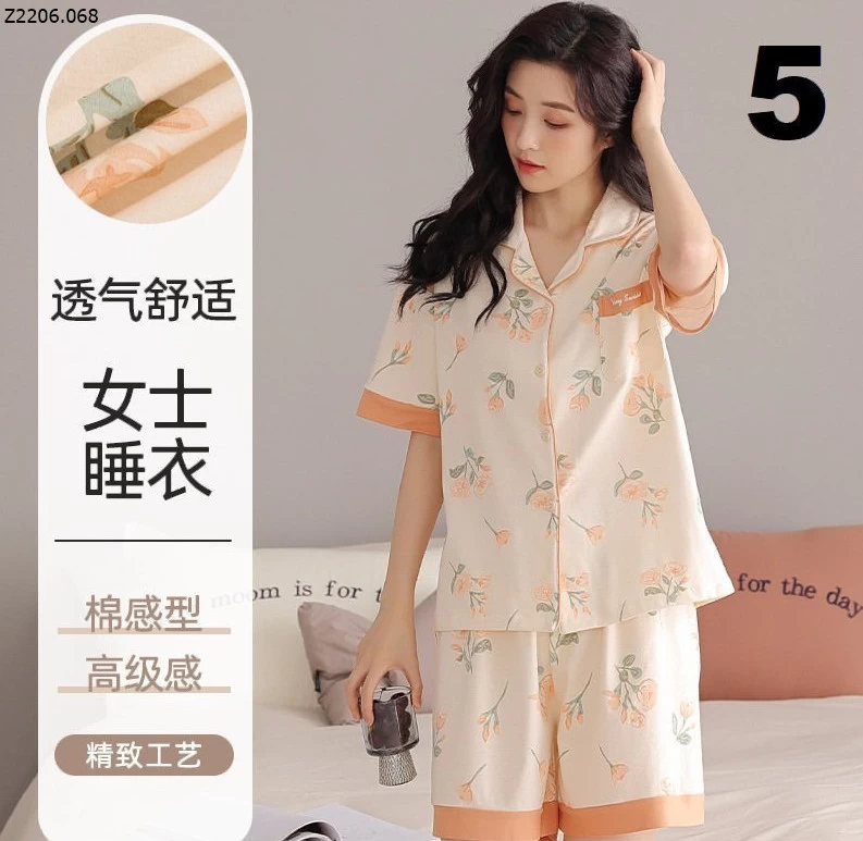 BỘ PIJAMA CỘC QCCC  Sỉ 129kA