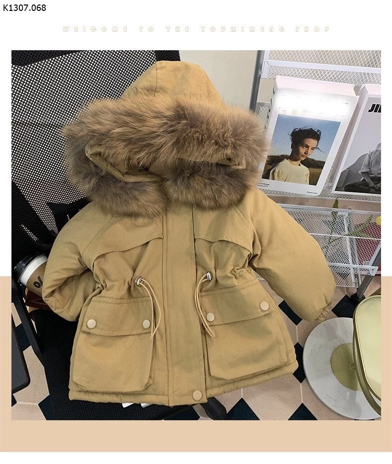 ÁO PARKA LÓT LÔNG SIÊU DÀY ẤM hàng xịn xò Sỉ  214k