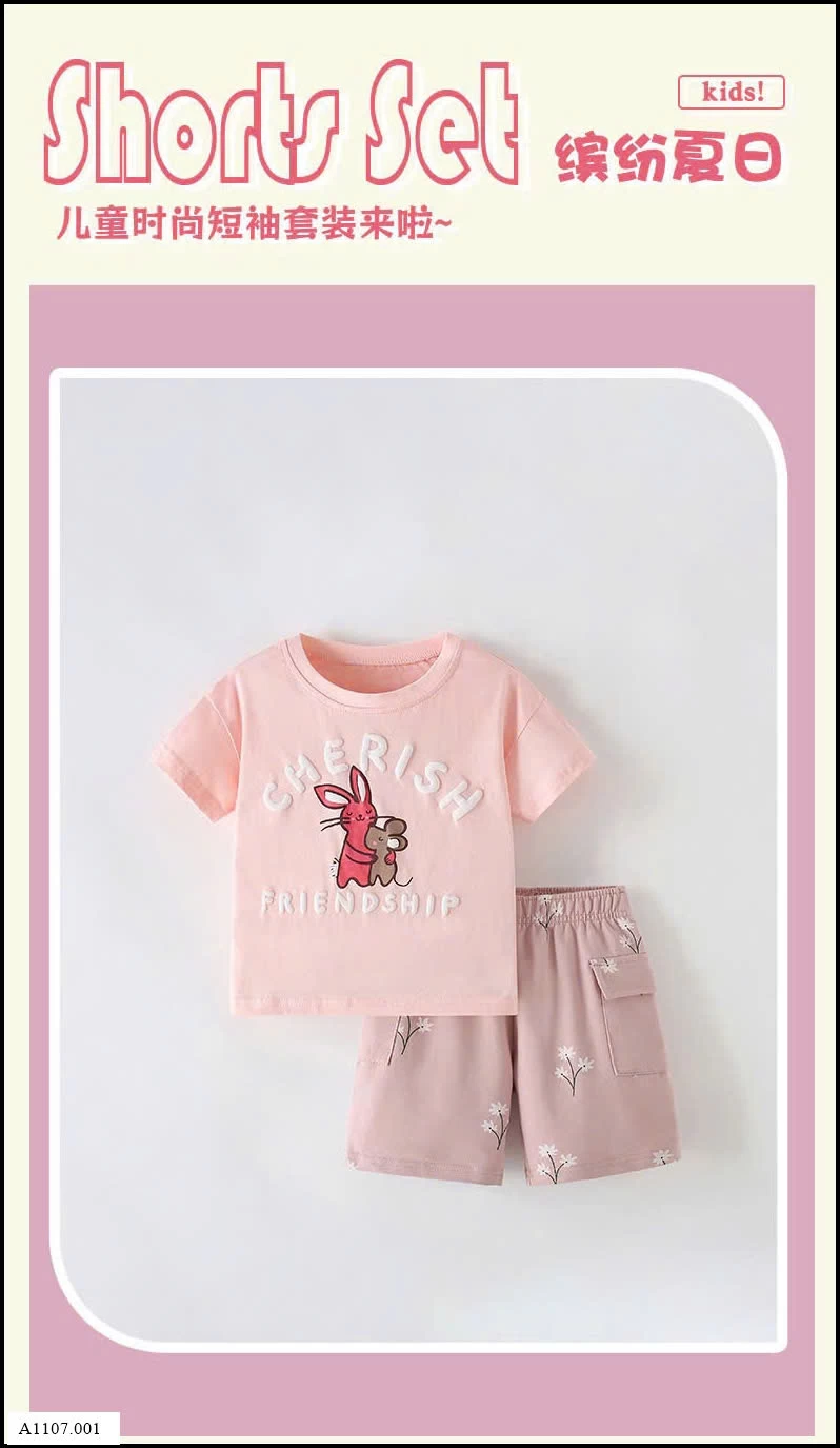 SET BỘ THỎ CUTE NHÀ LITTLE MALWEE Sỉ giá 129k
