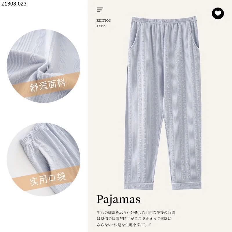 QUẦN PYJAMA MẶC NHÀ NỮ  Si 92k