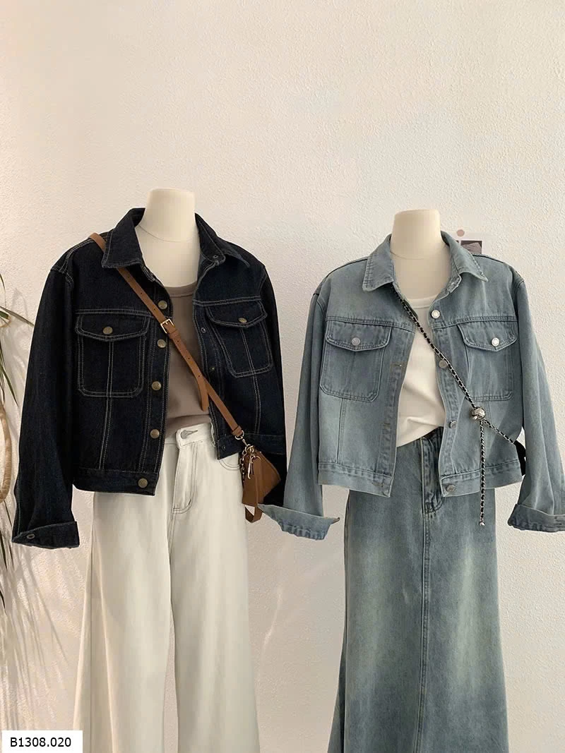 ÁO KHOÁC JEAN CHO NỮ   Giá sỉ 263k