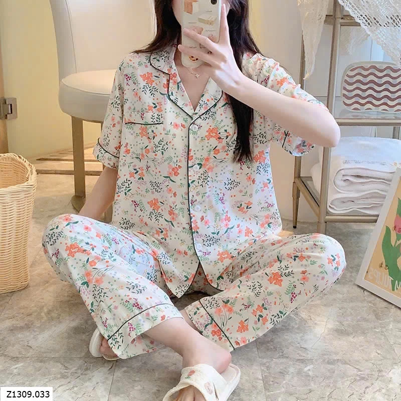 BỘ PIJAMA LANH LỤA   Sỉ 149k 