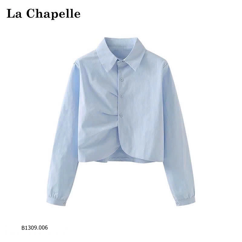 Sơmi lachap vạt chéo cách điệu   Giá sỉ 285k
