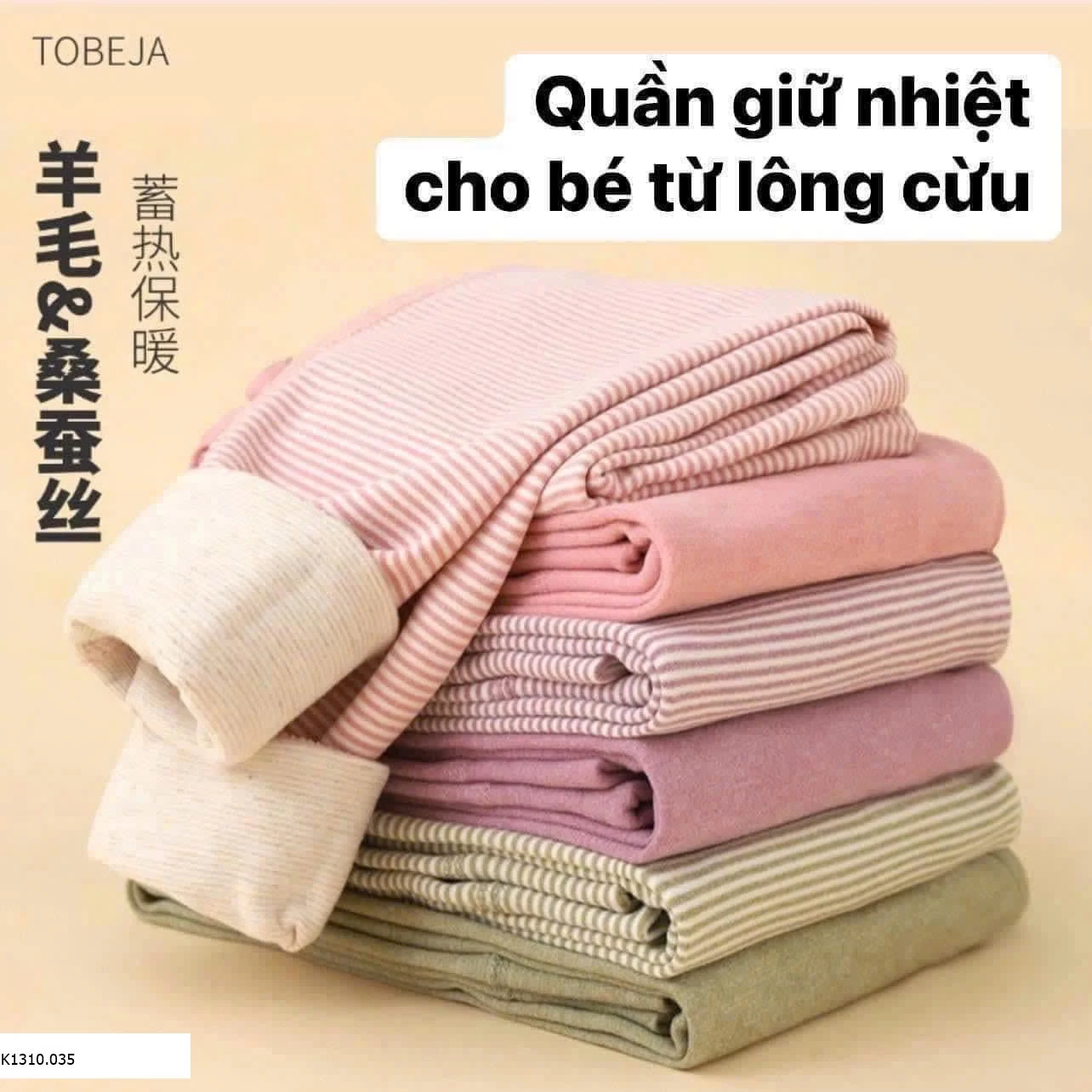 Quần cotton giữ nhiệt thu đông    Giá sỉ như sau: size 100-110-120 :90k size 130-140-150 :110k size 160-170-180: 130k