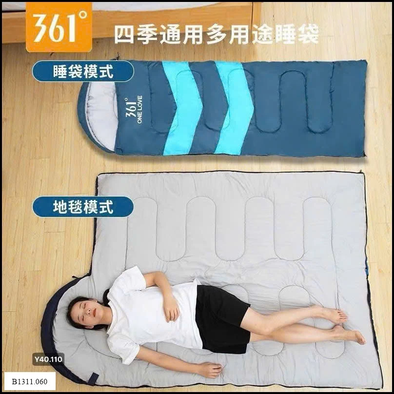 Túi ngủ gấp gọn chính hãng 361 Giá sỉ 260ka
