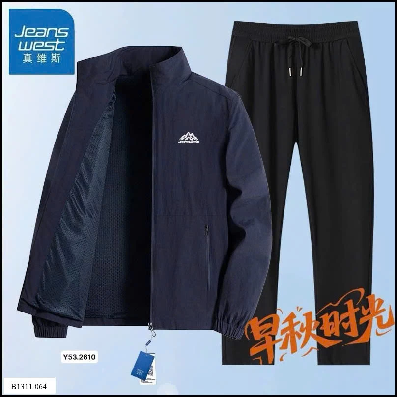 Bộ đồ thể thao nam JEANSWEST Giá sỉ 340k